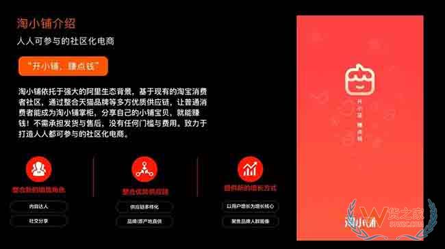 淘寶內測社區(qū)電商“淘小鋪”—貨之家