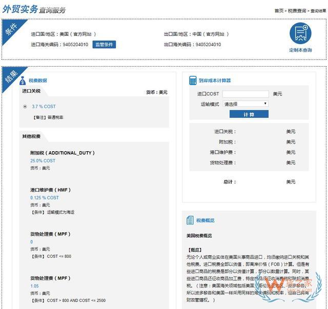 外貿必備7大網站，教你查詢各國進口關稅—貨之家