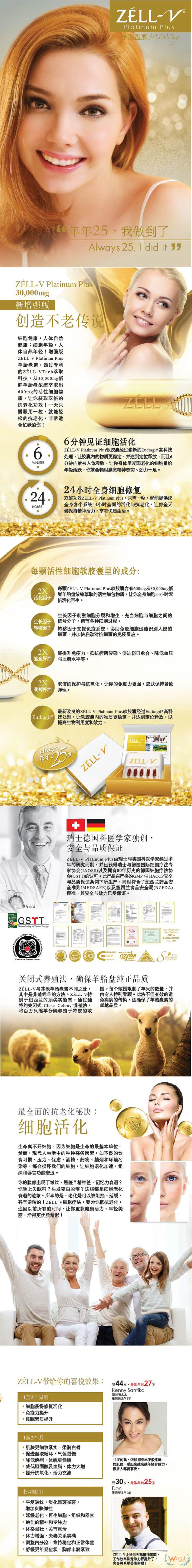 新西蘭 ZELL-v羊胎盤精華素膠囊 30粒/盒—貨之家