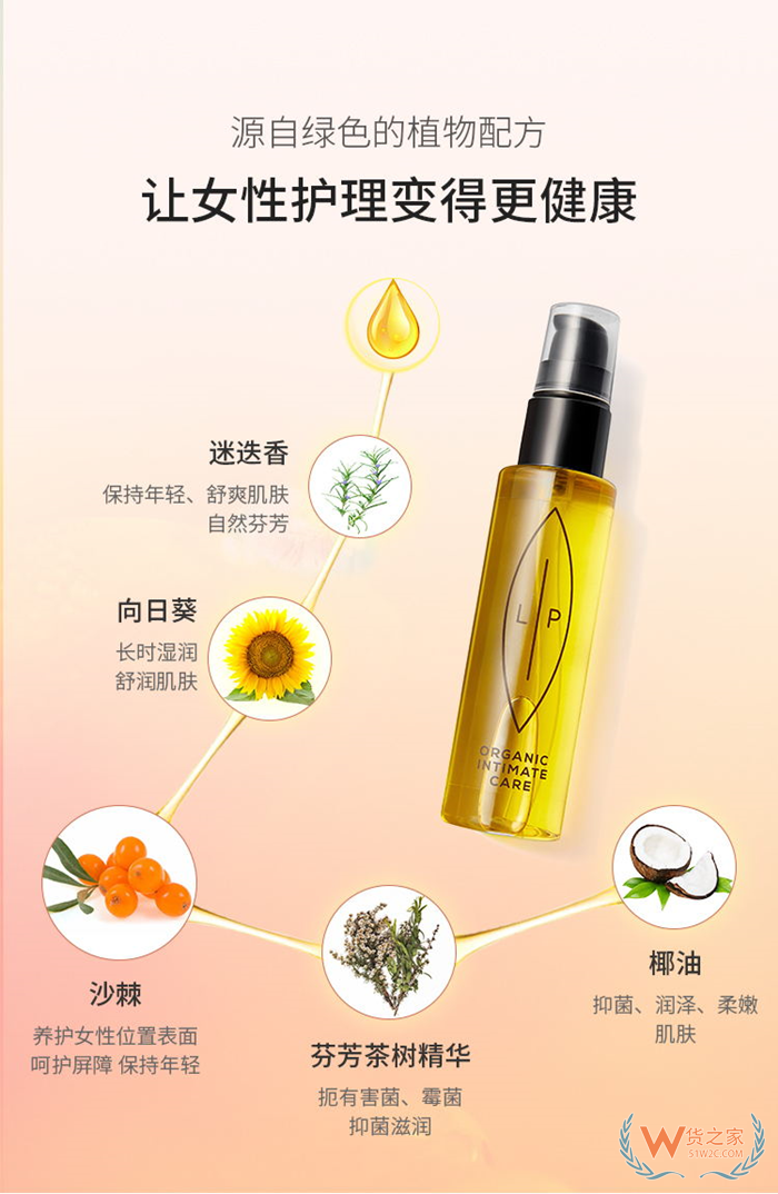 LIP沙棘茶樹油女性精華護(hù)理液