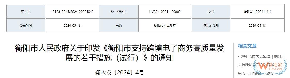 跨境政策.一百五十六|衡陽(yáng)_衡陽(yáng)跨境電商綜試區(qū)關(guān)于跨境電商的扶持政策-貨之家